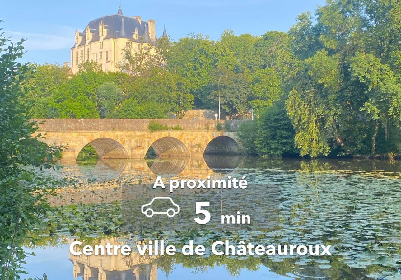 Le Haussmann ⸱ Stationnement Gratuit ⸱ Fibre Lägenhet Déols Exteriör bild